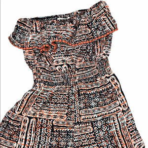 jolt size small boho strapless romper; new w/ tags